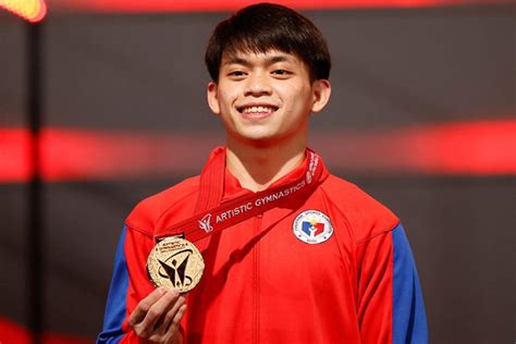 Olympics recognizes Carlos Yulo's wins at world championships.